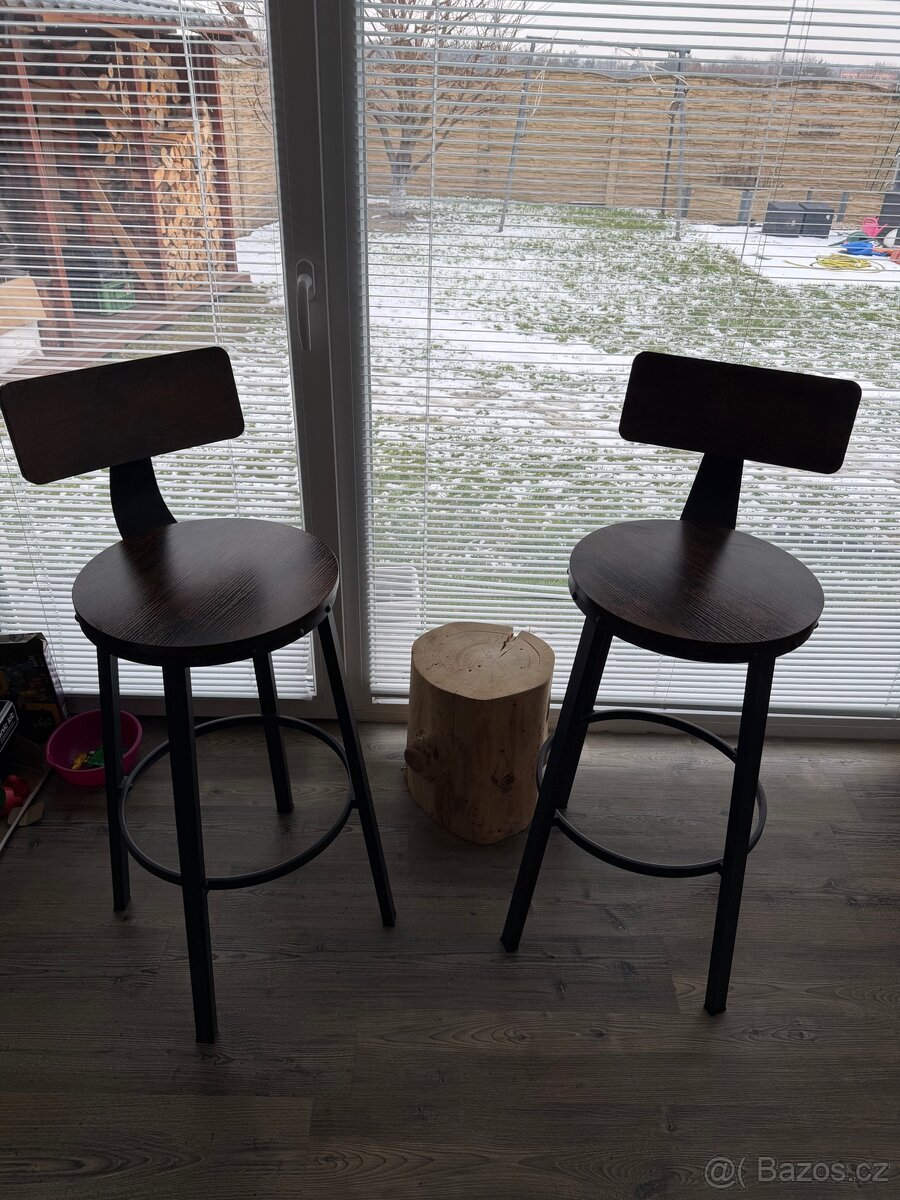 Barové židle stav nových - 4