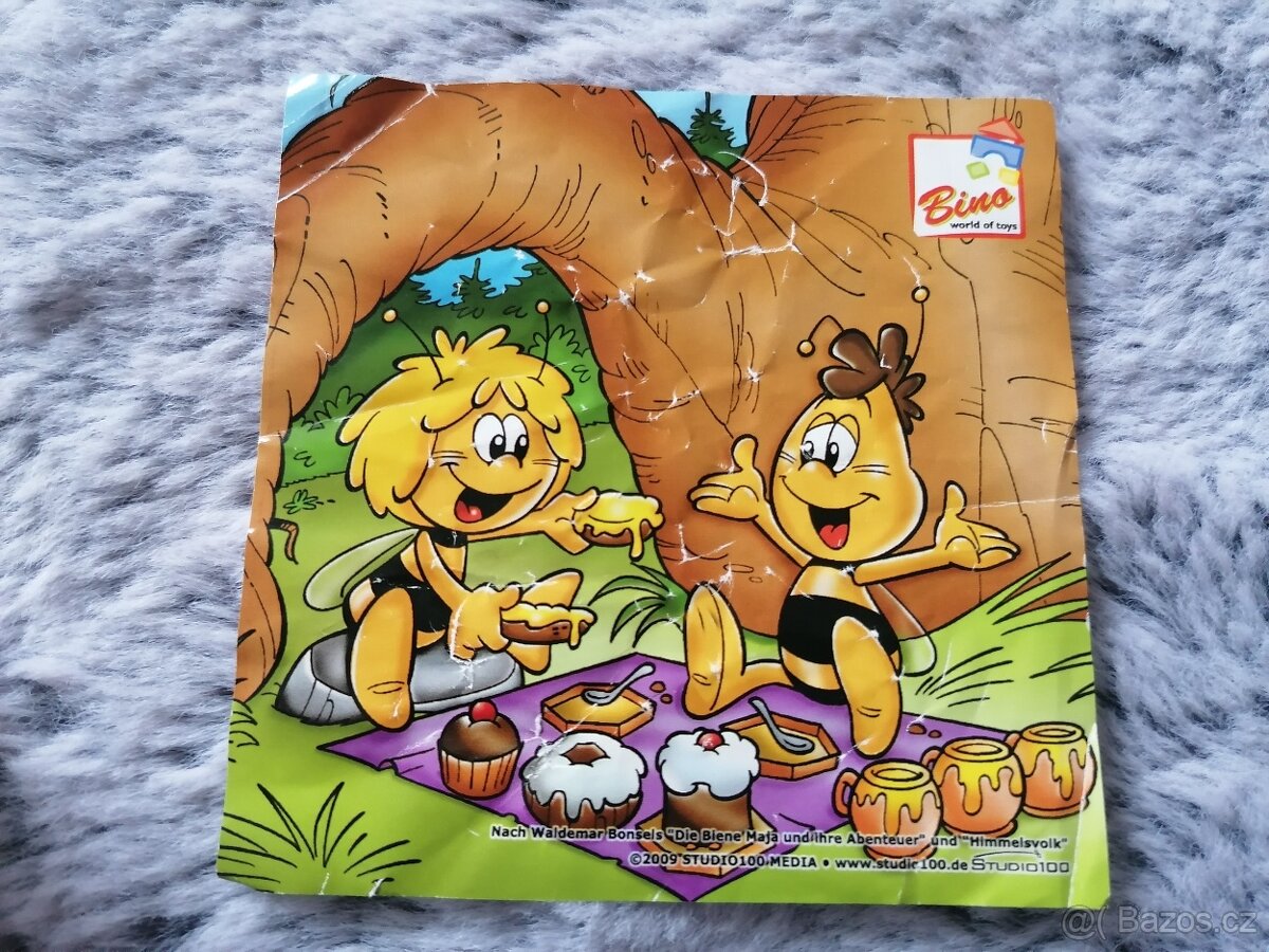 Dřevěné kostky Včelka Mája - 4