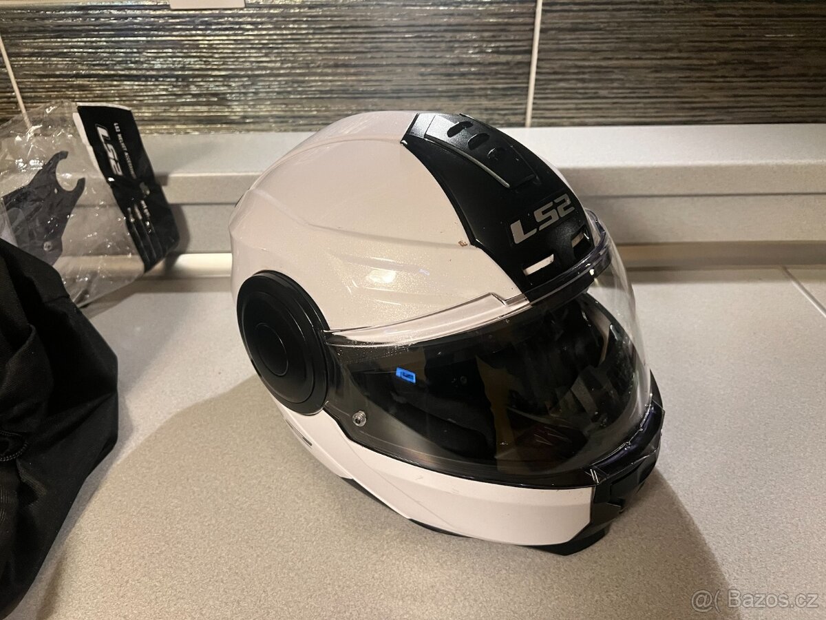 LS2 FF902 SCOPE SOLID vyklápěcí přilba na motorku - 4