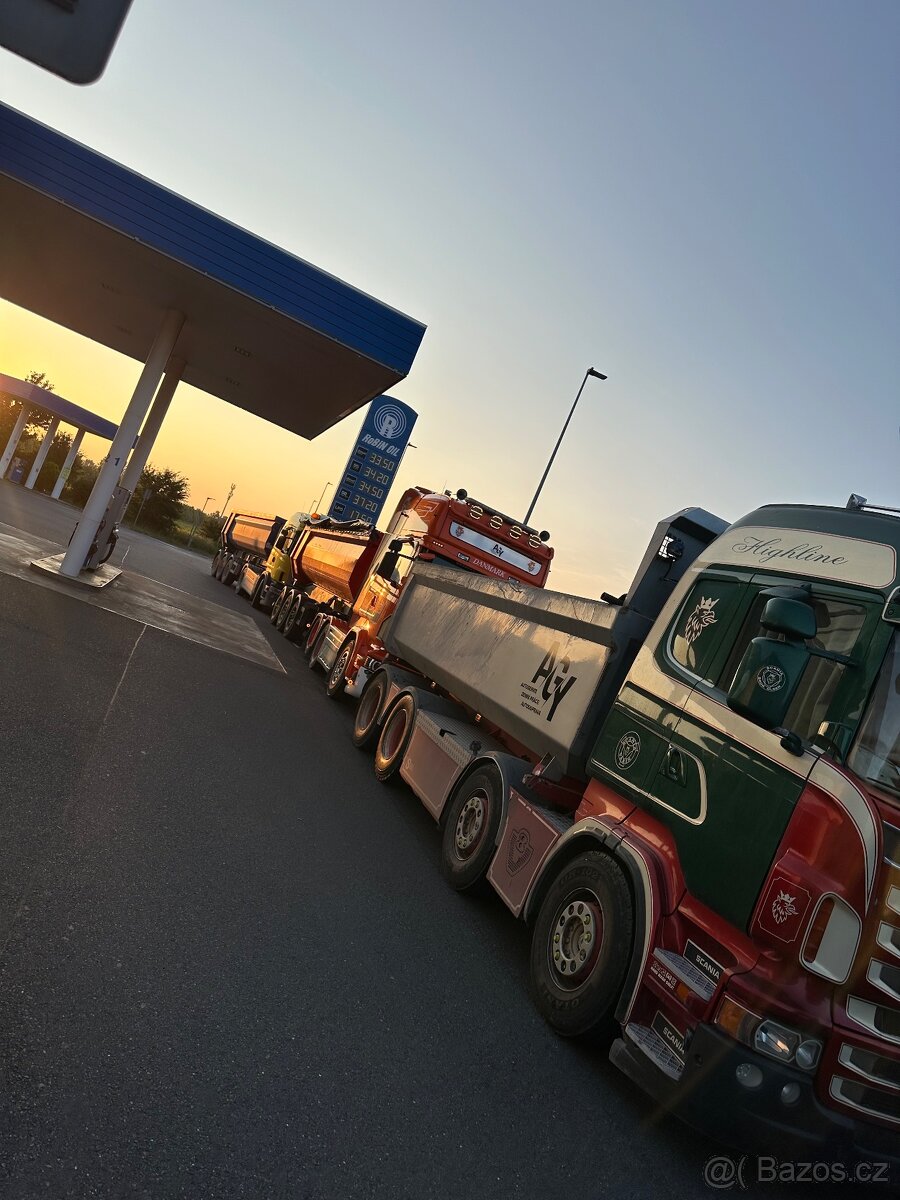 Scania r500 8x4 sklápěč - 4