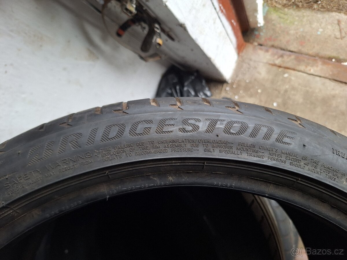 Prodám letní pneu 245/35/19 Bridgestone - 4