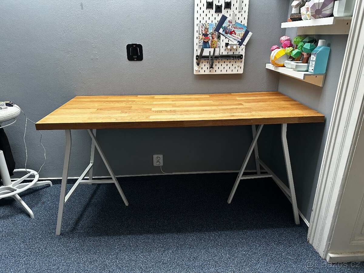 Podnoží Ikea Lerberg - pár - bílé - 4