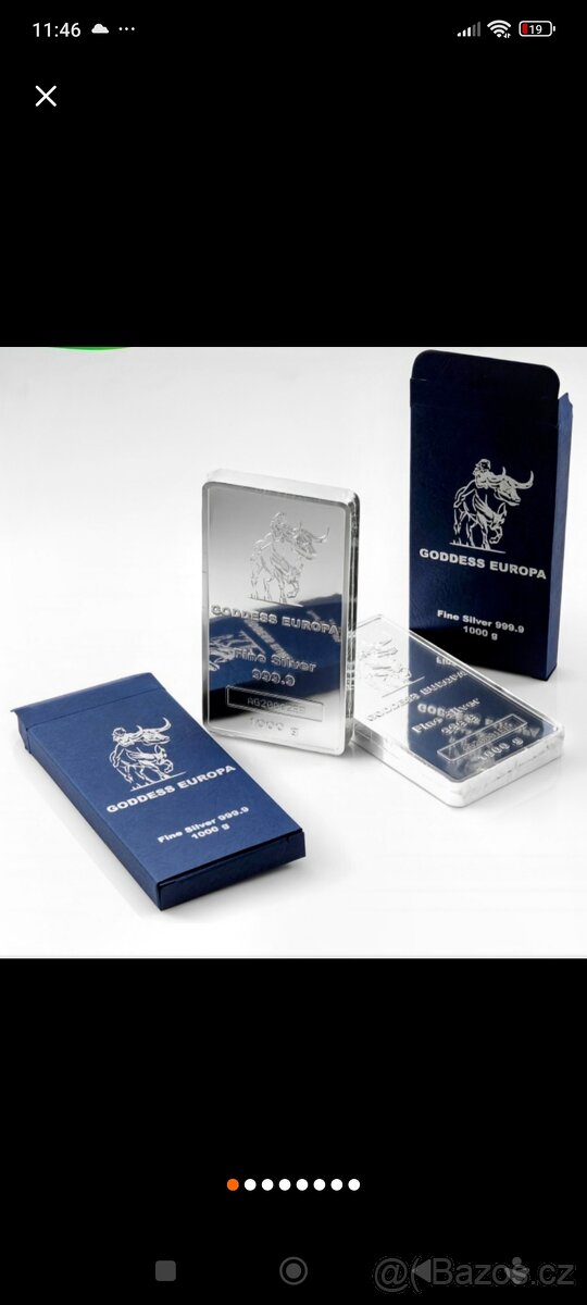 Investiční stříbro 1000g,1 Oz. - 4