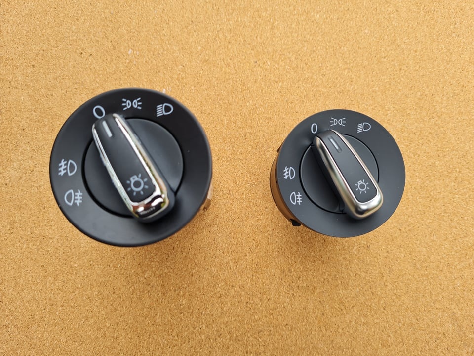 Ovladace vypinac svetiel a stahovanie okien SKODA VW - 4