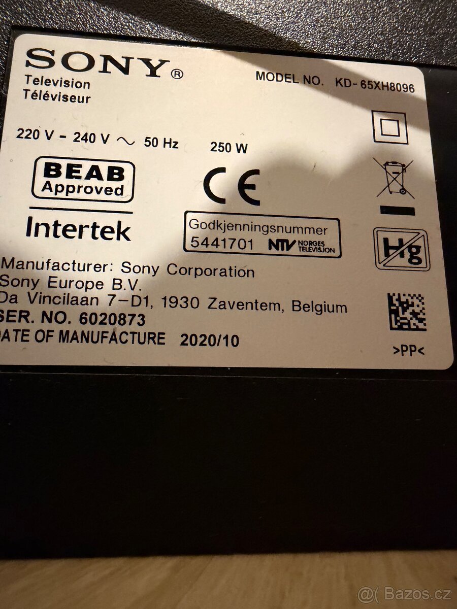 65” Sony 4K Android TV – bez vad, kvalitní obraz,skvělá cena - 4