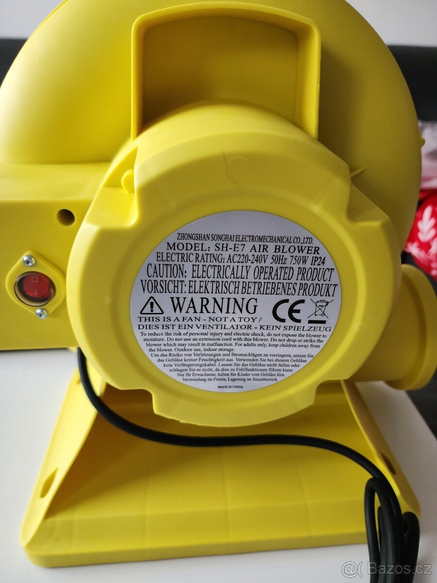 Elektrický air blower 750 W - 4