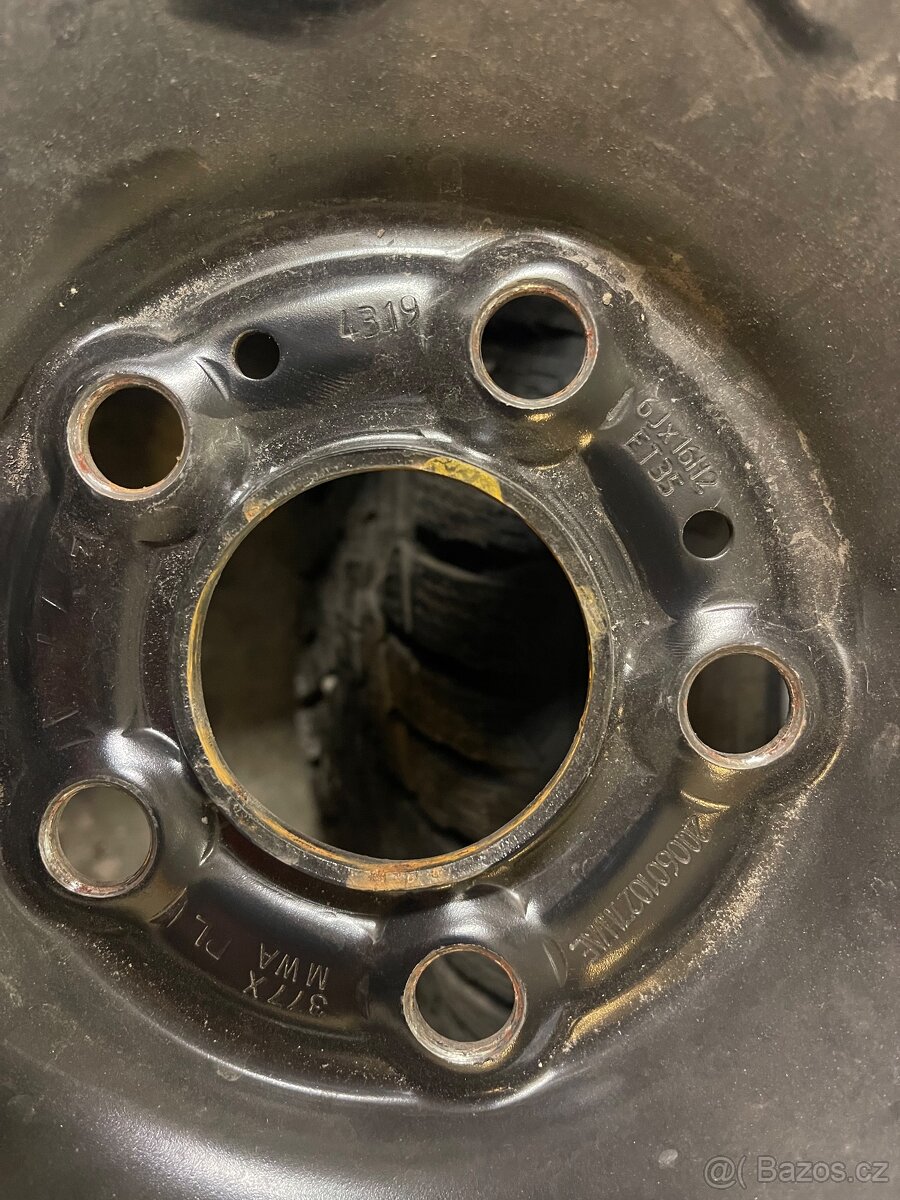 Zimní komplety 5x100, 195/60R16 - 4