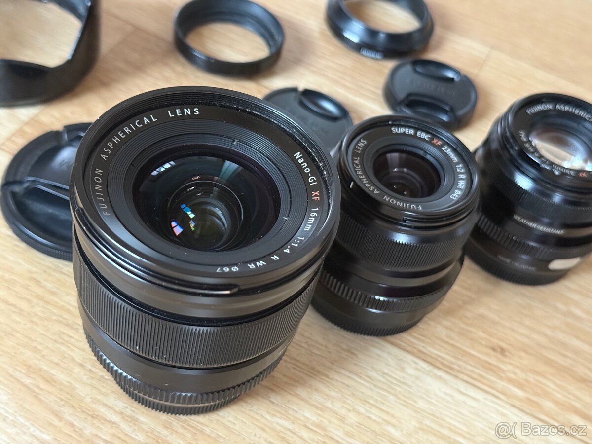 Objektivy Fujifilm XF16 1.4 WR, XF 35 2 WR - 4