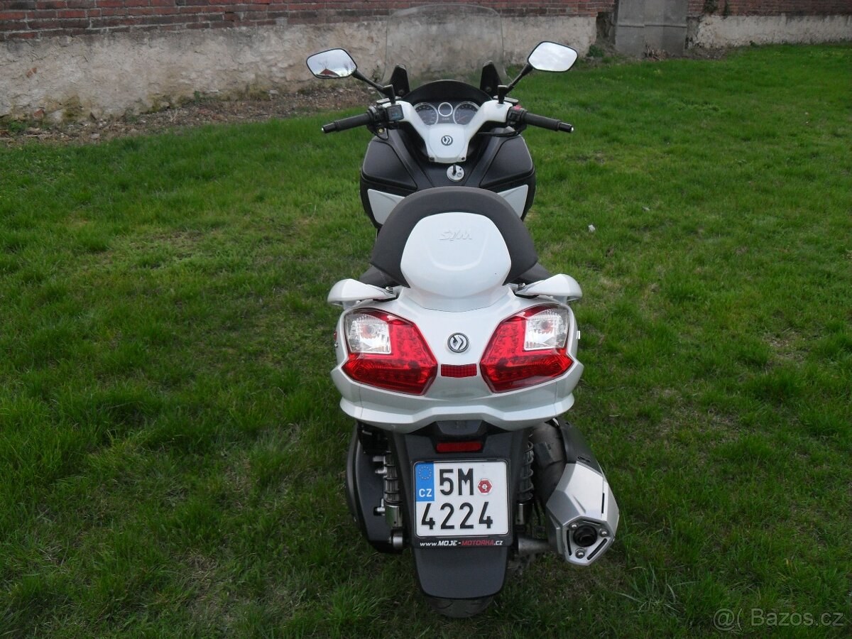 SYM MAXSYM 600,ABS,2015,LED DENNÍ SVÍCENÍ,2MAJITEL,CZ,2xKLÍČ - 4