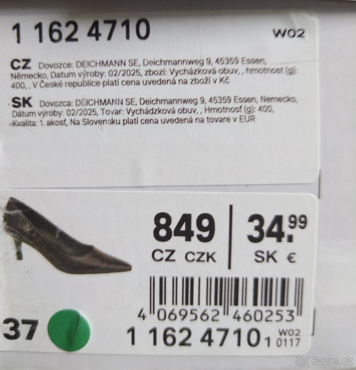 Nové dámské lodičky vel.37 zn. Catwalk - 4