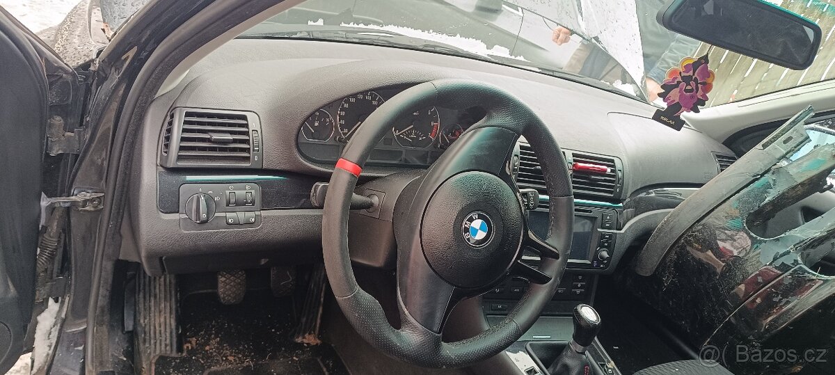 BMW E46 316i 1.9 benzín - PO NEHODĚ - motor OK - 4