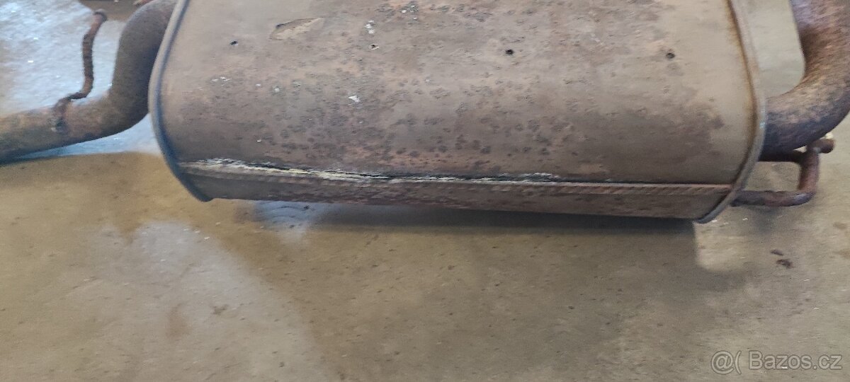 Ford Focus mk2 1.6 benzín , výfuk komplet - 4