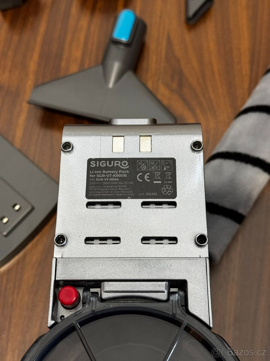 Tyčový vysavač Siguro VT-K910B (2v1) - 4