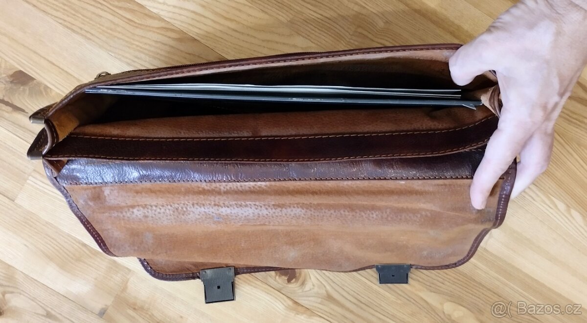 Retro aktovka z vepřovice - 4