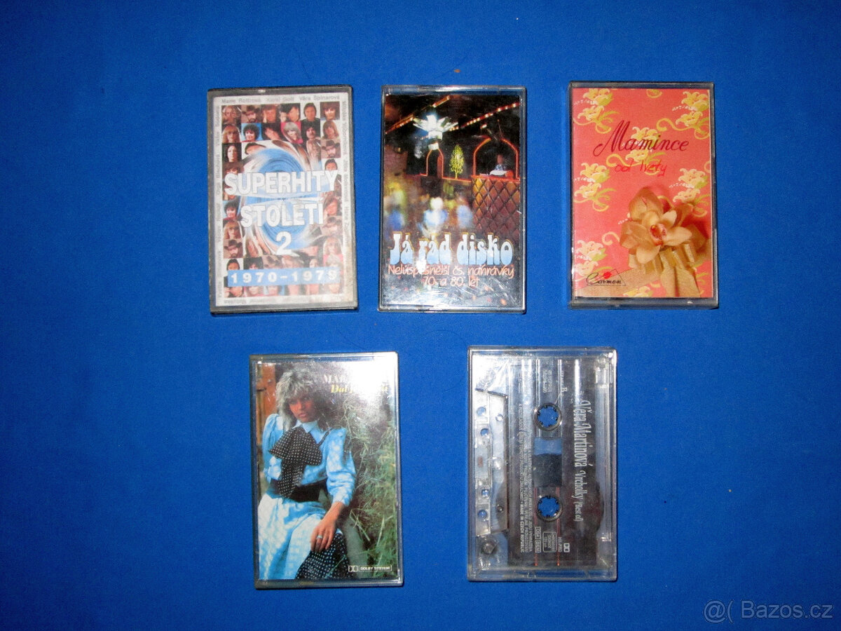 České, pop, a country audiokazety - 4