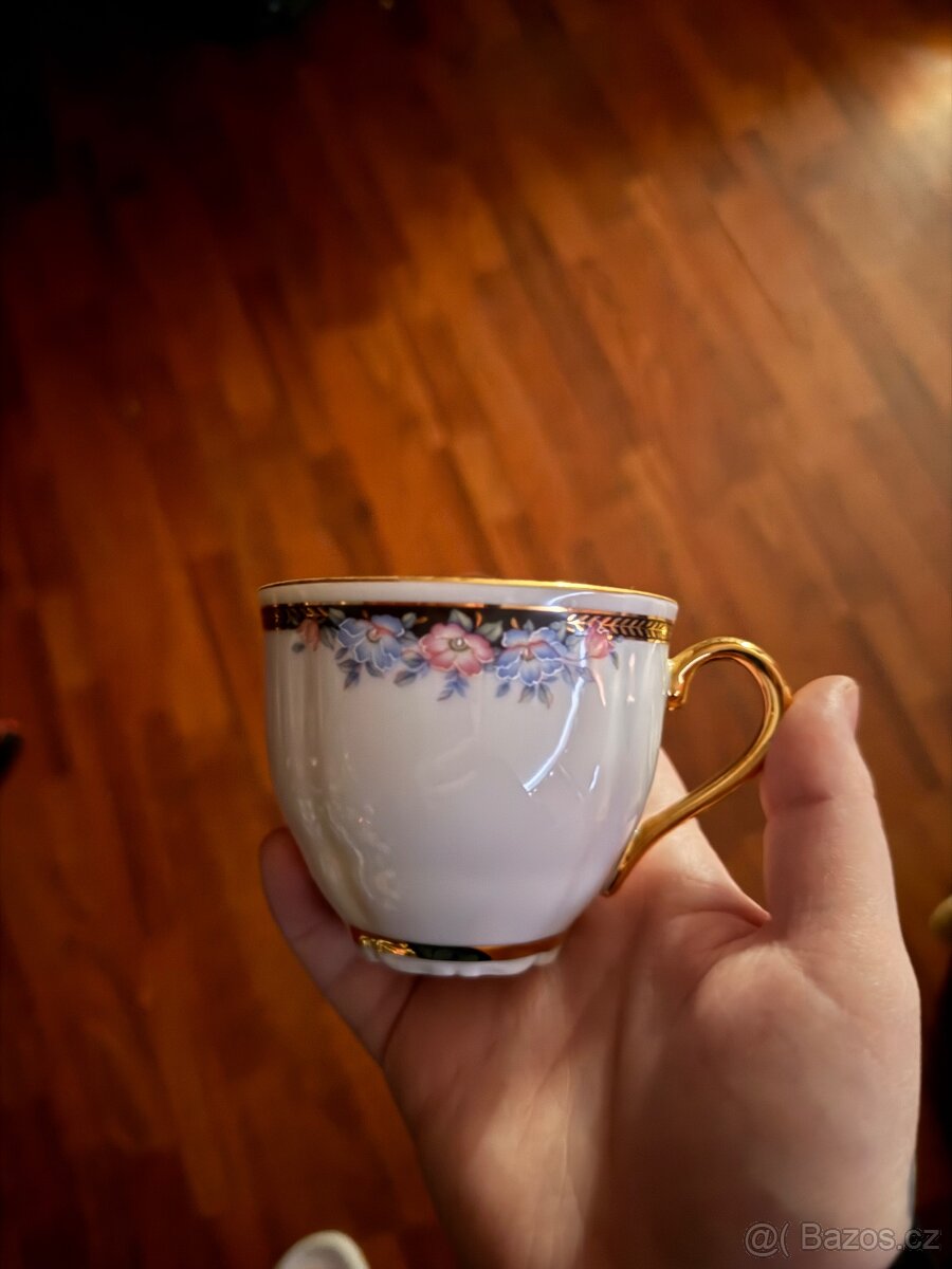 Set porcelán servis káva - 4