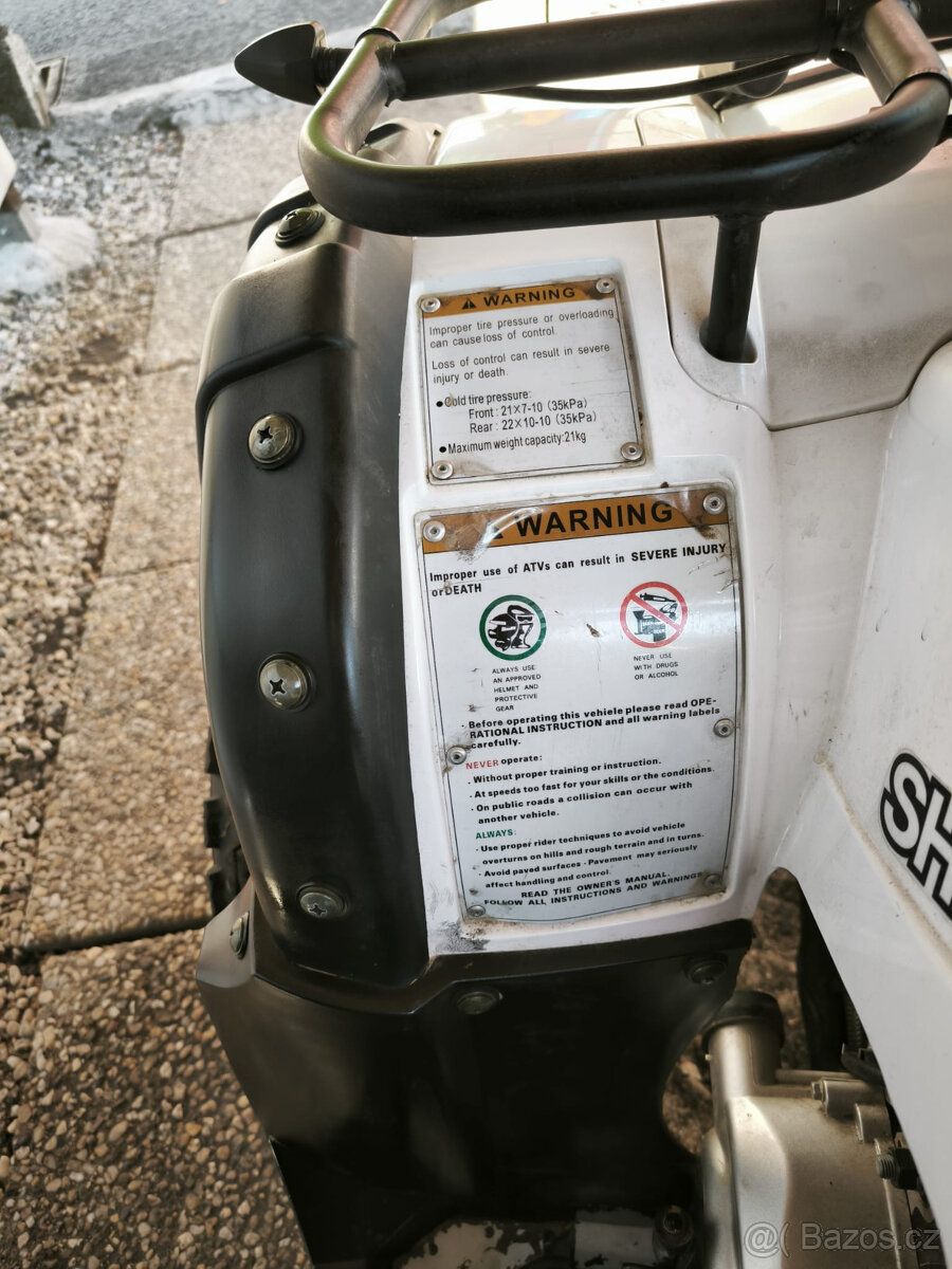 Čtyřkolka (traktor) SHINERAY ELAND 200T