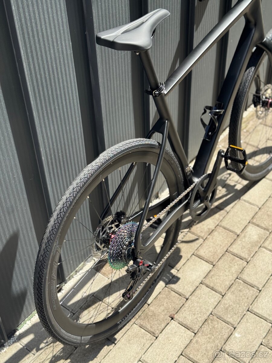 Nové celokarbonové Gravel kolo 1x12 Akce + dárek - 4