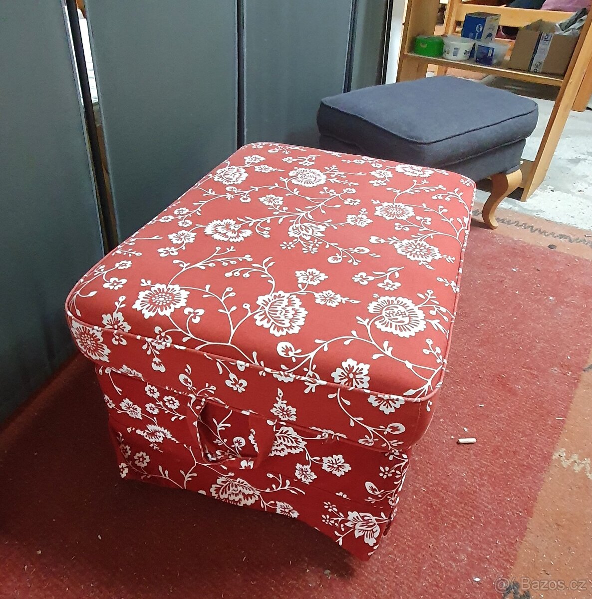 2 kusy Podnožky/Taburety - 4