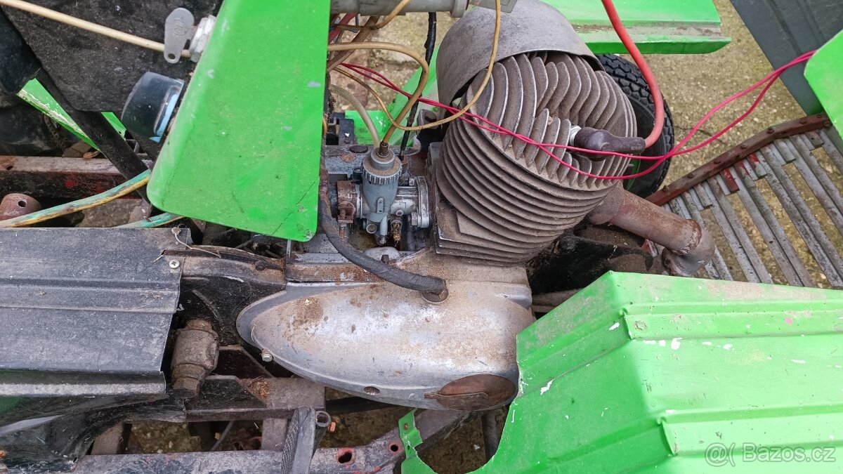 Malotraktor domácí výroby - 4