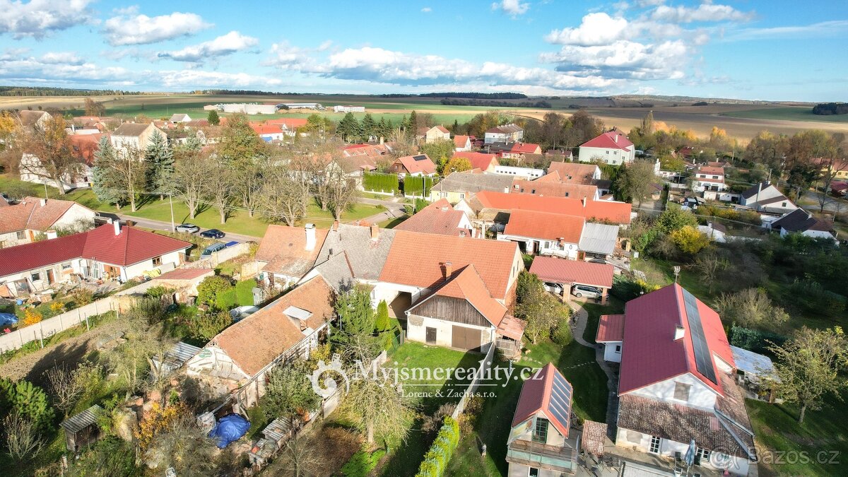 Prodej rodinného domu s pozemkem 923m², 3+1, 90 m², Šafov, o - 4