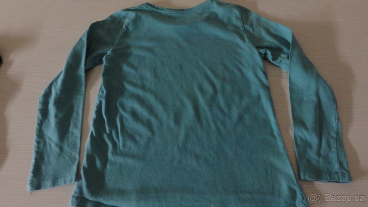 Dívčí trička vel. 134,140 a 146 s dlouhým rukávem - 4