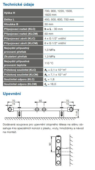 Korado Koralux Linear classic koupelnový radiátor - 4