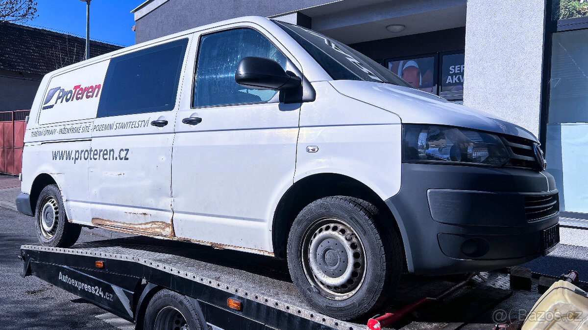 Vůz na díly VW Transporter T5 7H FL kombi 2010 CAAC KUP LB9A - 4