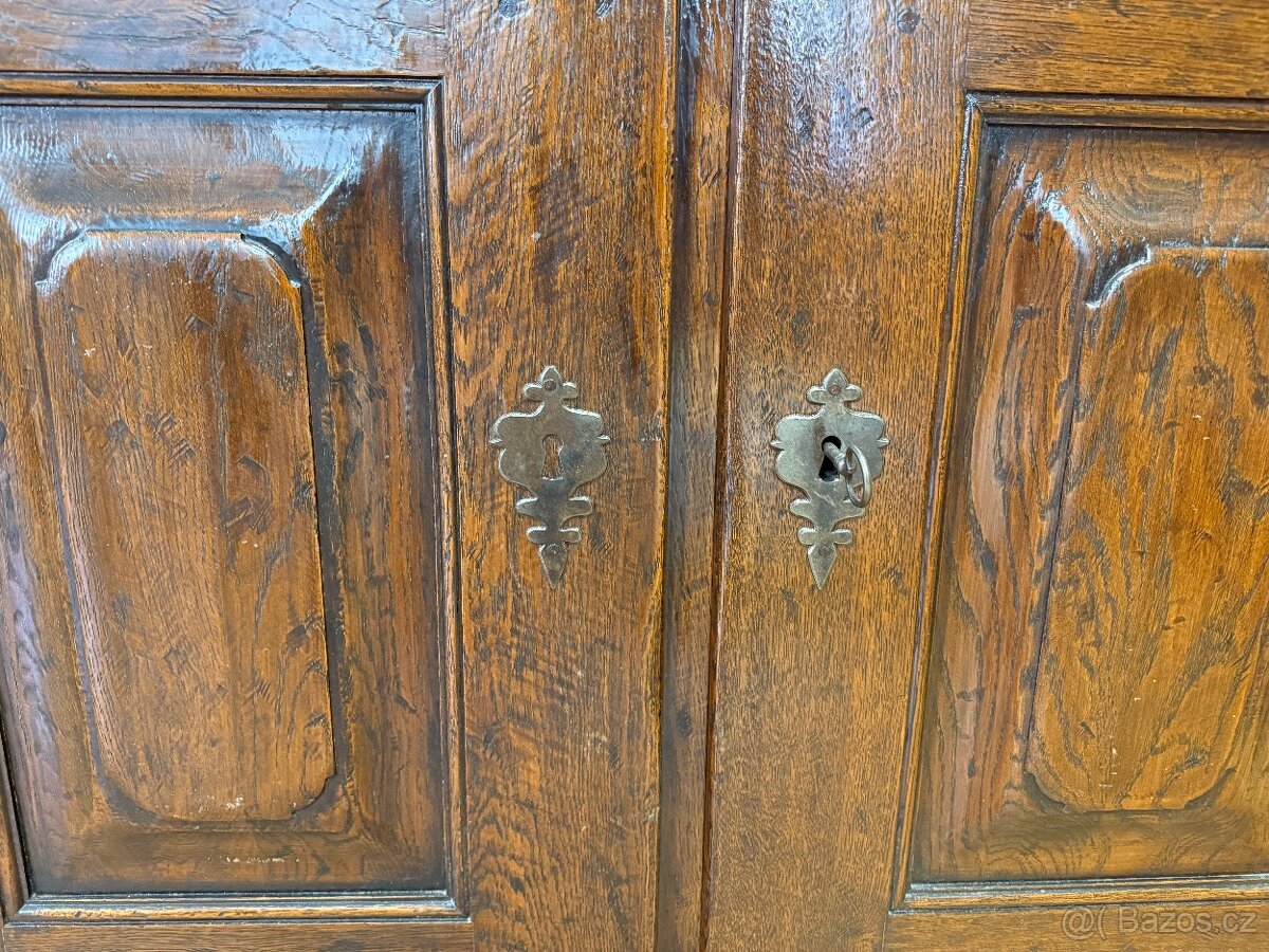 Starožitný pokladní pult / komoda - 4