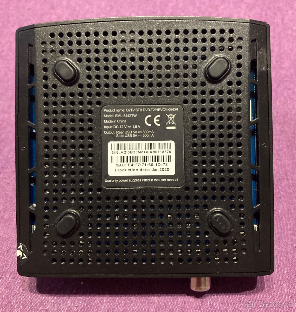 O2 TV set-top box nové generace (SML-5442TW - 4