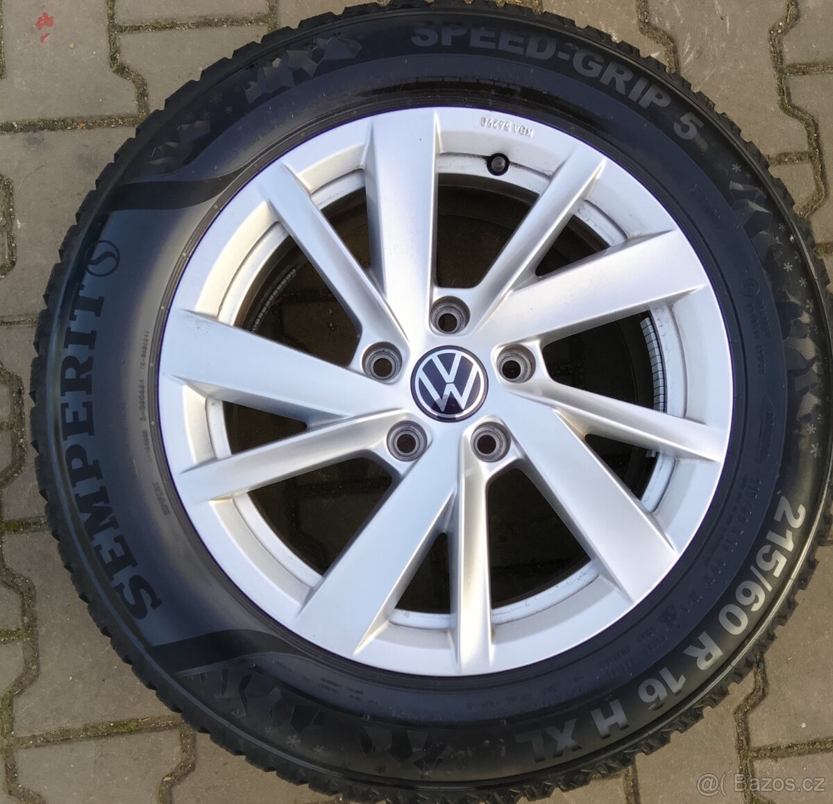 Zimní alu disky originální VW Passat B9, B8 5x112 R16 - 4