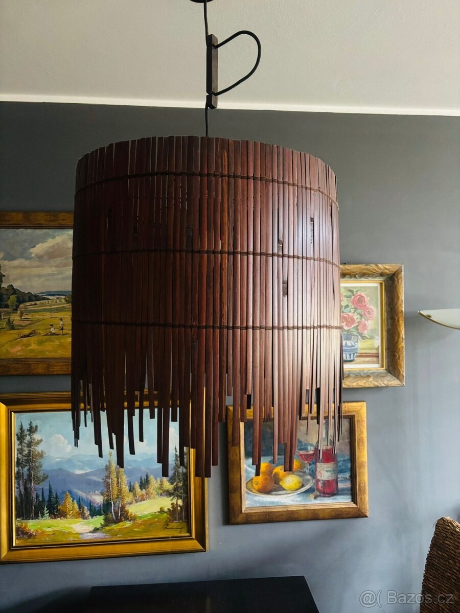 Lustr (světlo) + lampa - 4