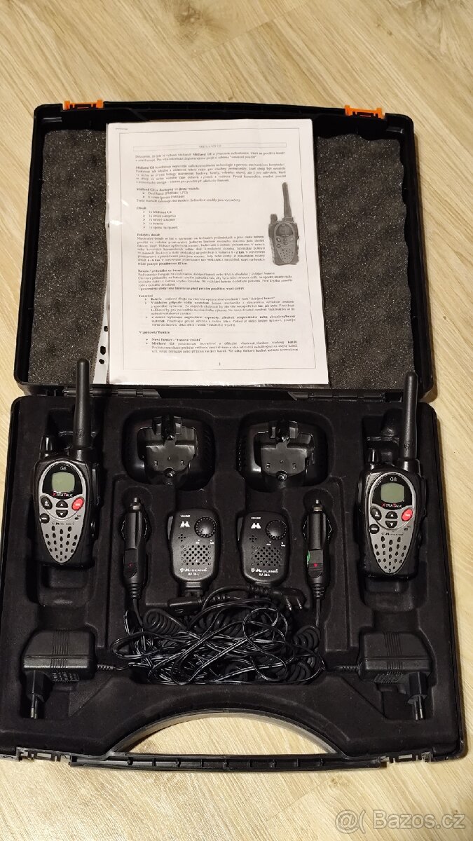 2x PMR vysílačky Midland G8 profi - 4