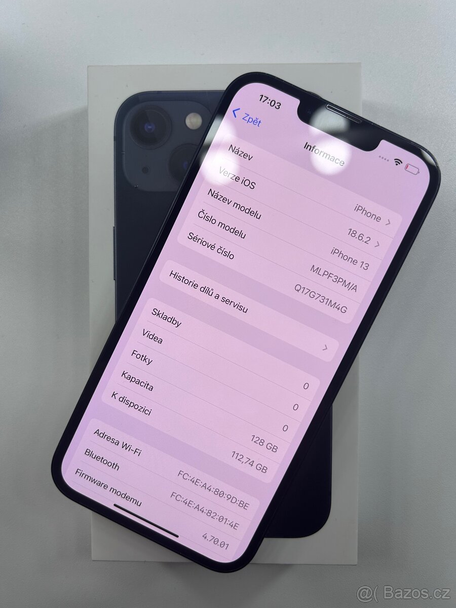 IPhone 13 64GB 77% Kondice Baterie ✅ - 4