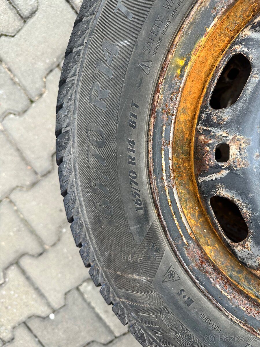 Plechové kola Fabia 1 - 4