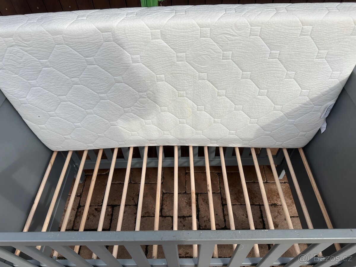 Dětská dřevěná postýlka Bopita - 4