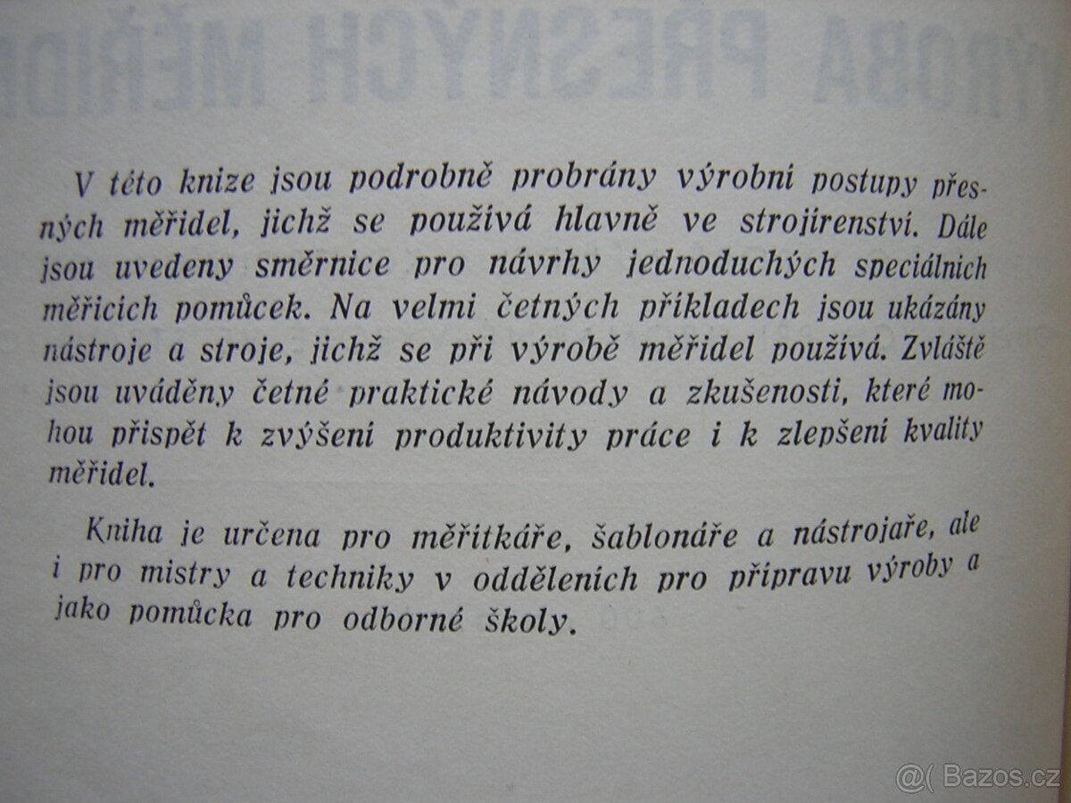 VÝROBA PŘESNÝCH MĚŘIDEL - Duchač ( měřidlo ) - 4