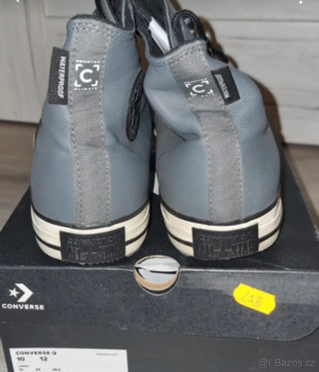 Šedé zateplené waterproof Converse 44 - 4