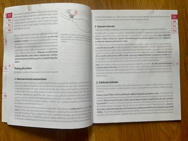 Aniball, pomůcka pro hladší porod - 4