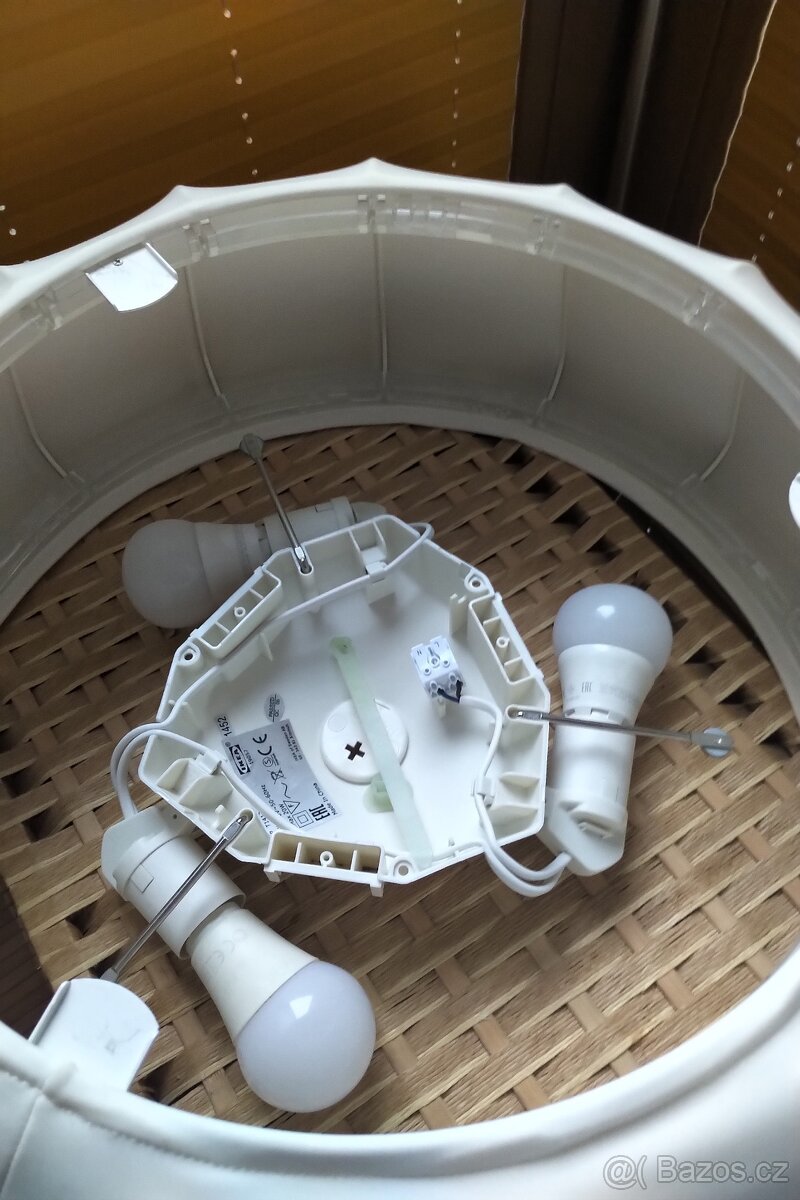 Látkové stropní svítidlo Ikea Varv - 4