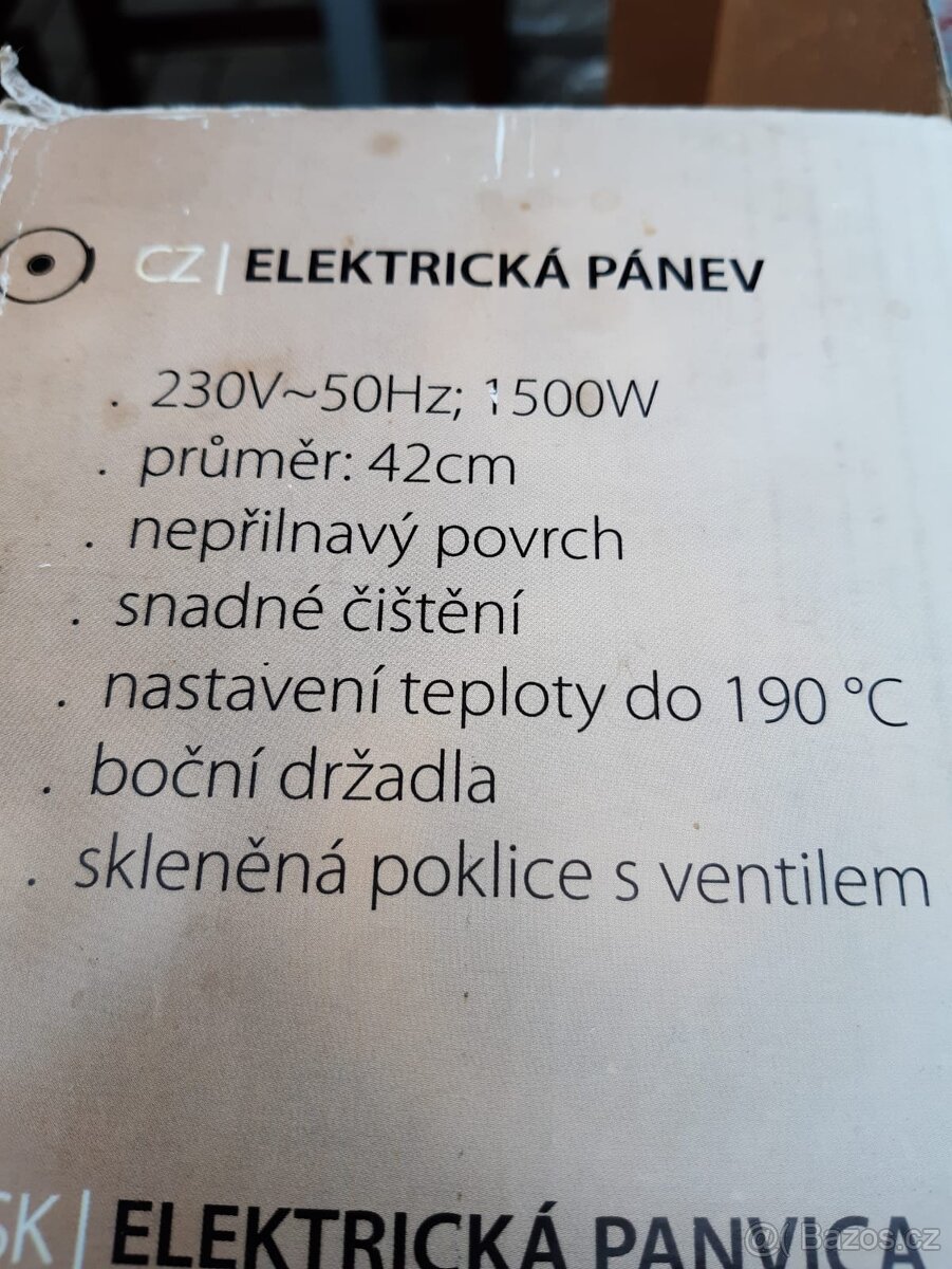 Elektrická pizza pánev PP2511 - 4
