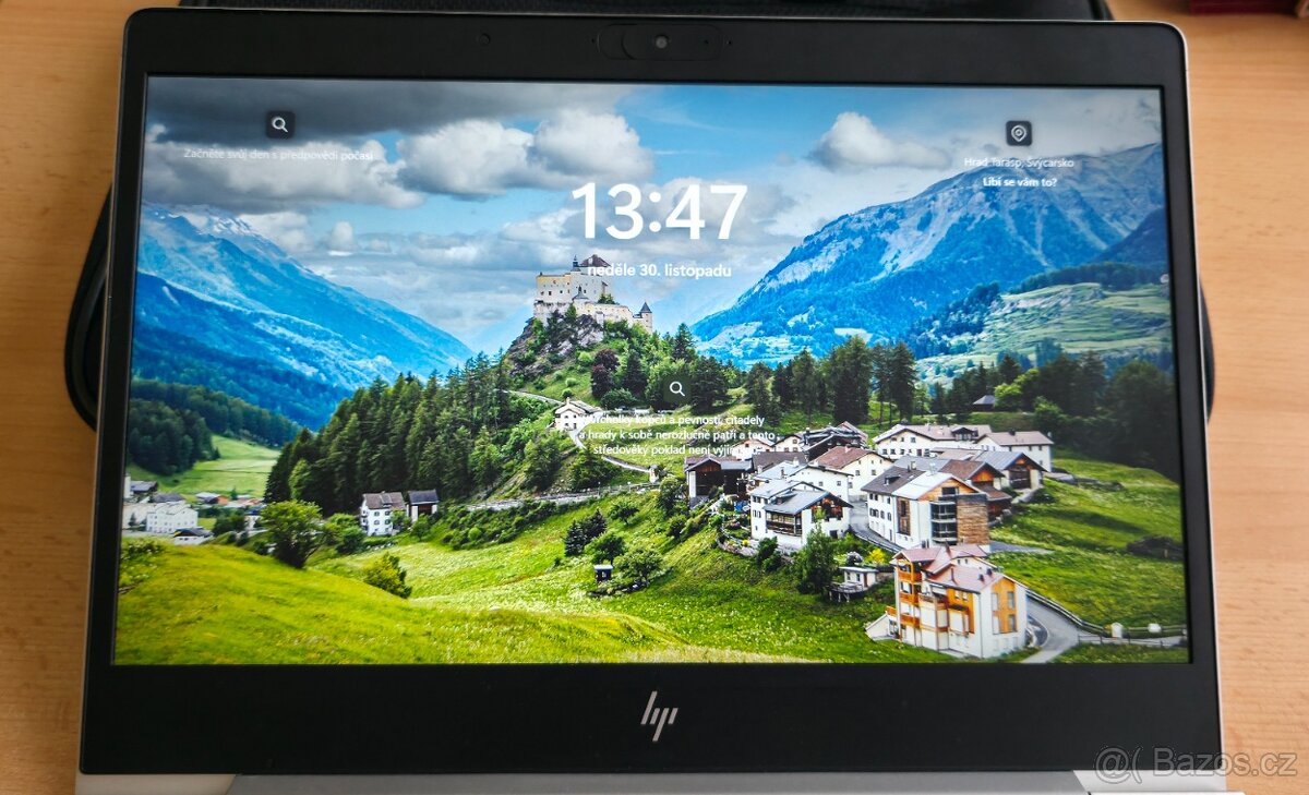 Notebook HP EliteBook 830 G5, dokovací stanice, nová brašna - 4