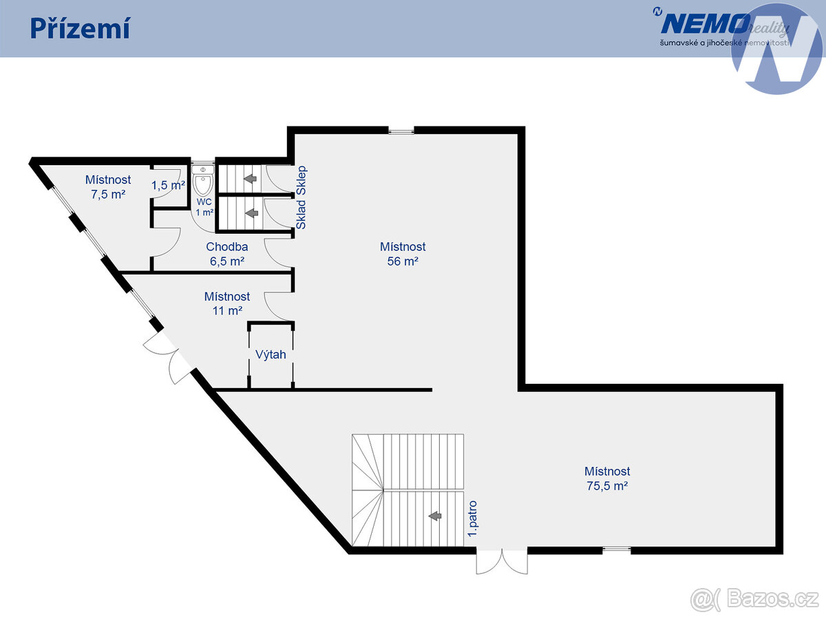 Prodej obchodního prostoru 460 m², Pivovarská Vimperk - 4