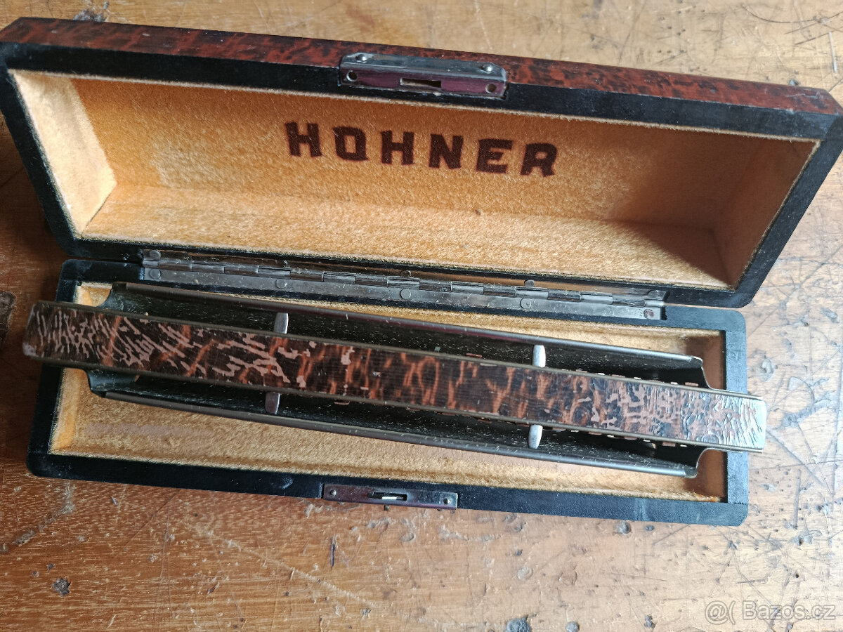 Hohner chromatická harmonika - Chromonika III - 4