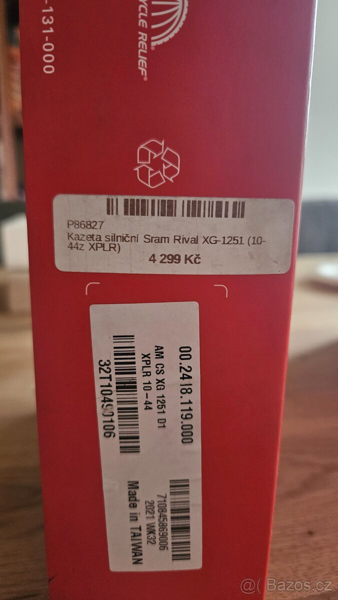 Kazeta silniční Sram Rival - 4