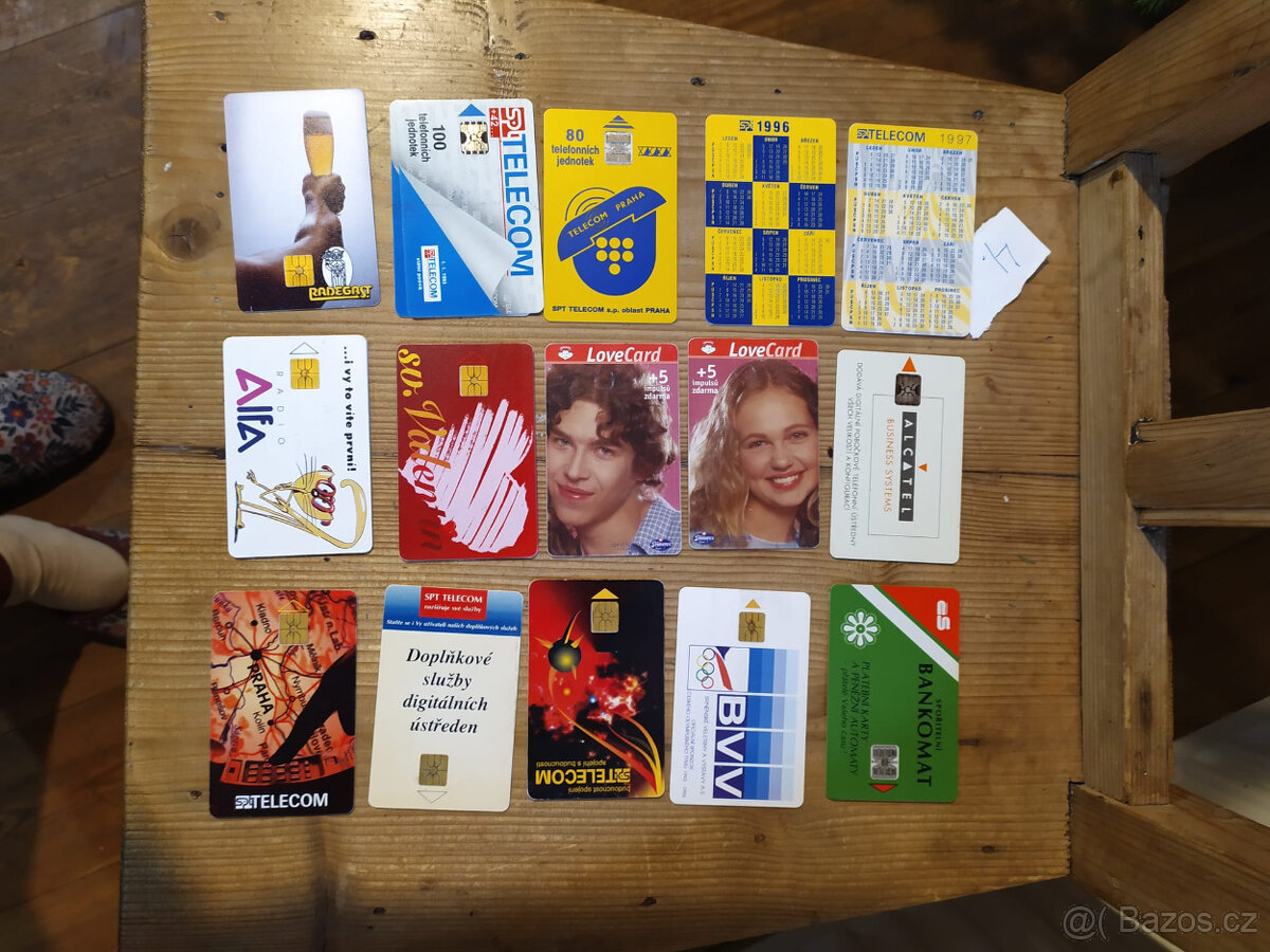 telefonní karty pro sběratele - 4