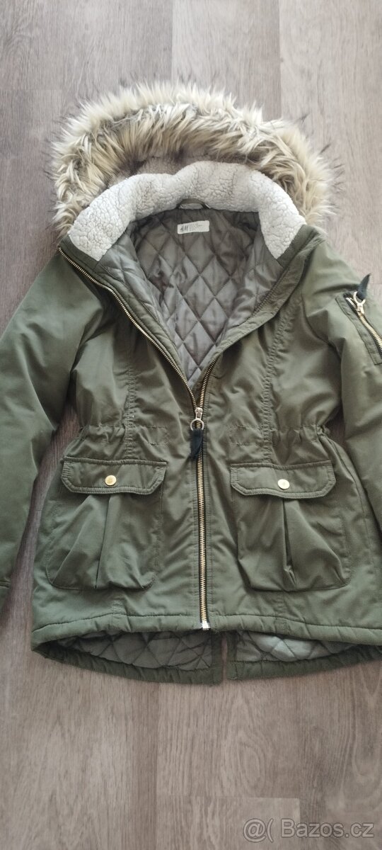 Zimní parka HM vel.146 - 4