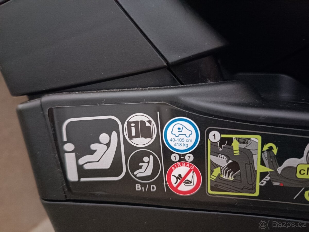 Autosedačka Britax Dualfix i size - 4