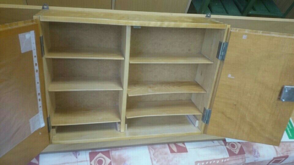 Sběratelská retro dřevěná lékárnička skřínka - 4