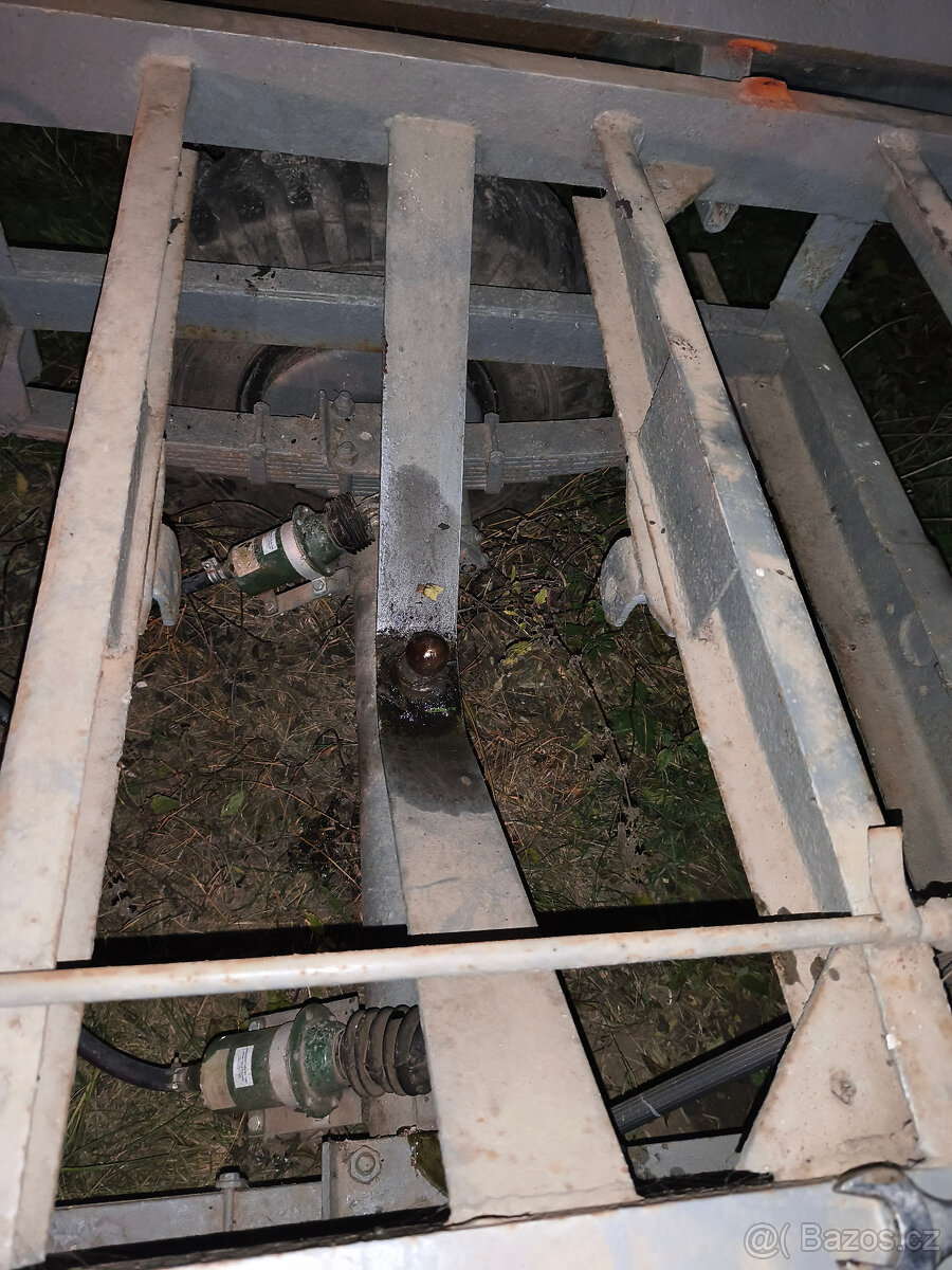 Sklápění, uložení mailerů vlek 7t, BSS P73, P 701 - 4